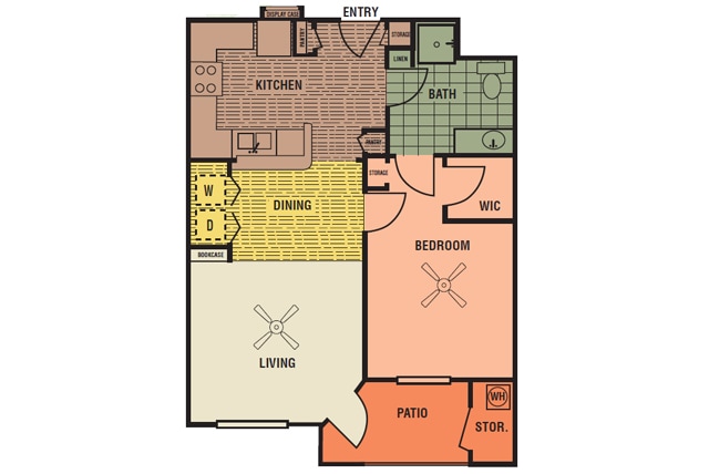 Floorplan - 1X1