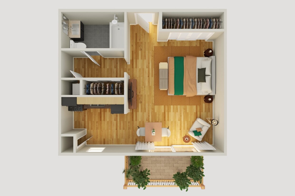 Floor Plan - Studio