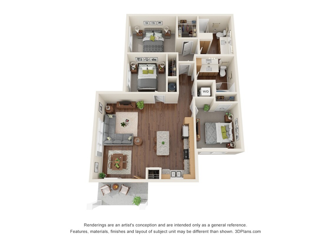 Floor Plan - C1 - Cottage