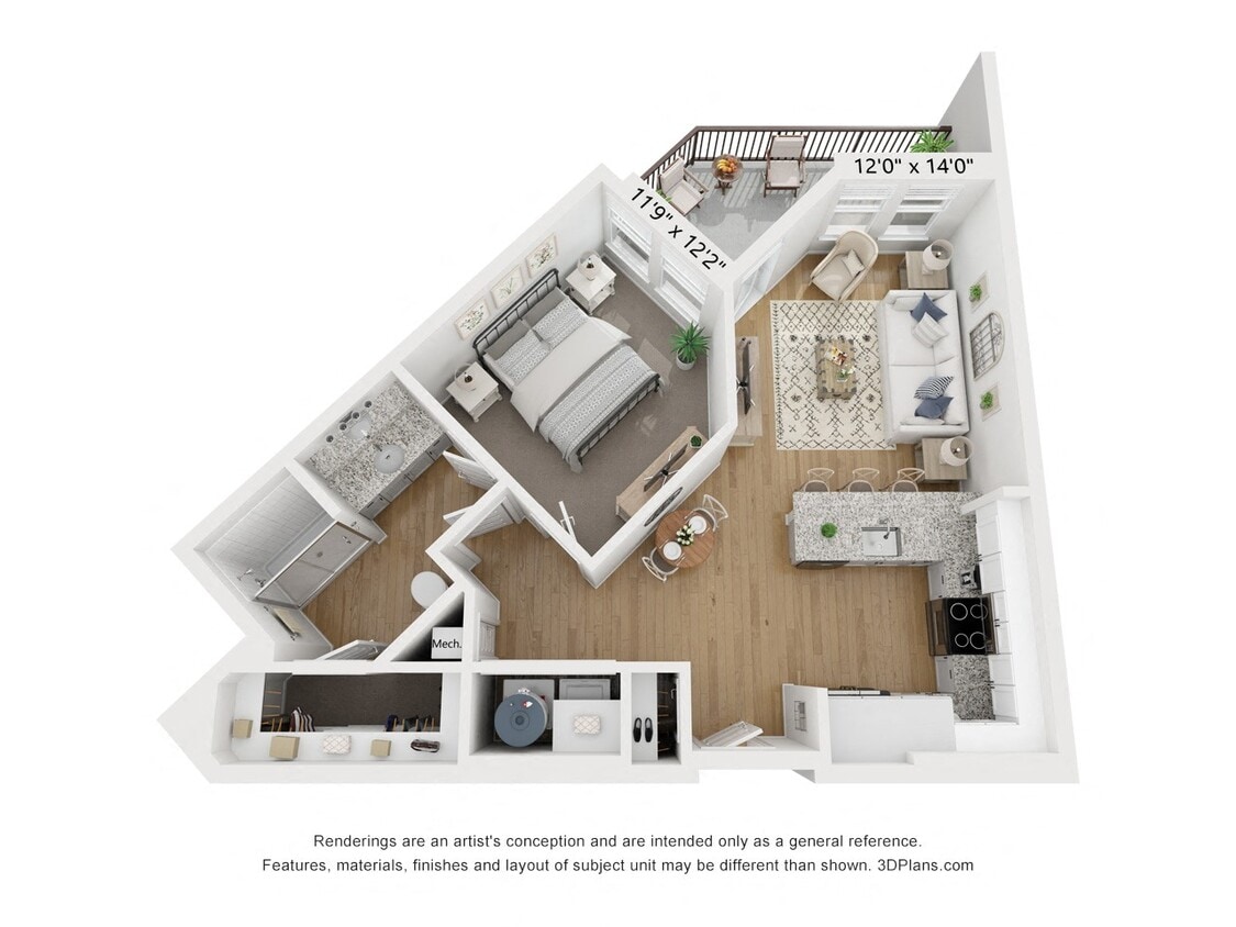 Floor Plan - A2 - Jade