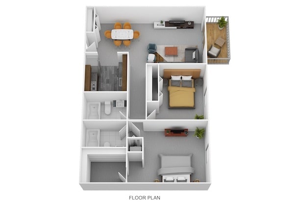 Floor Plan - The Palmer