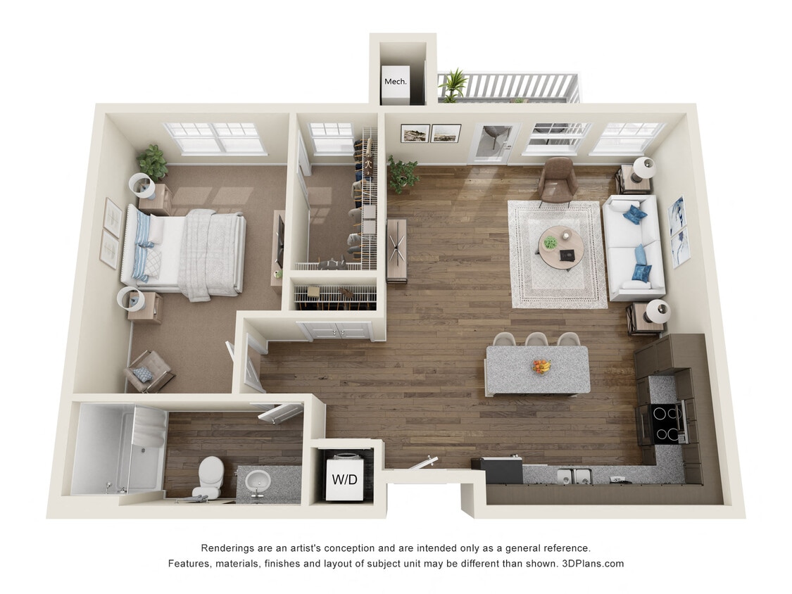 Floor Plan - The Wheeler