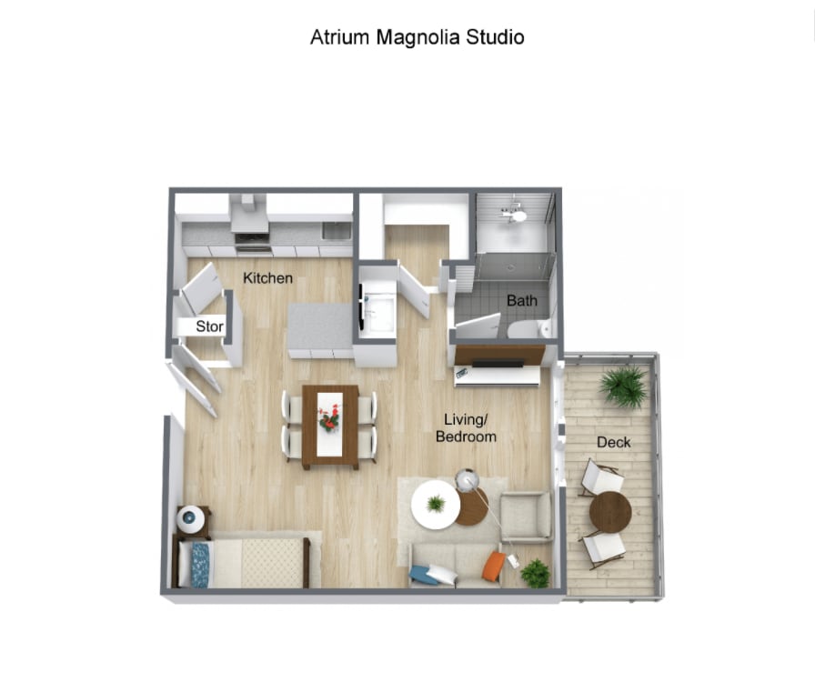 Floor Plan - Studio