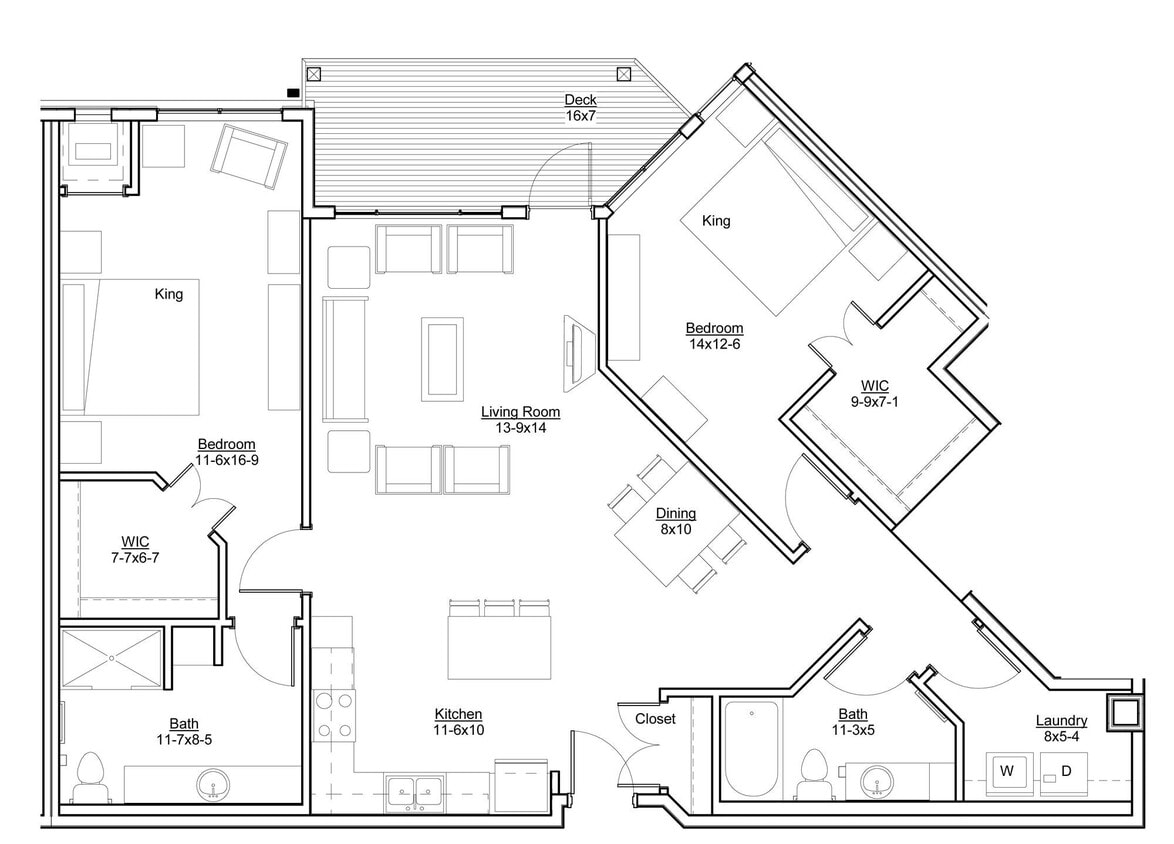 Floor Plan - 2PF