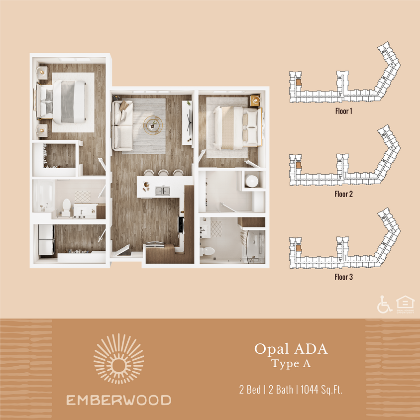 Floor Plan - Opal ADA