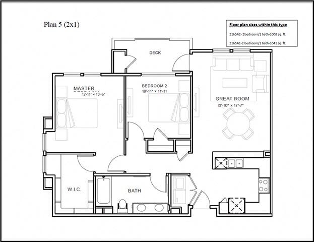 Floor Plan - Plan 5