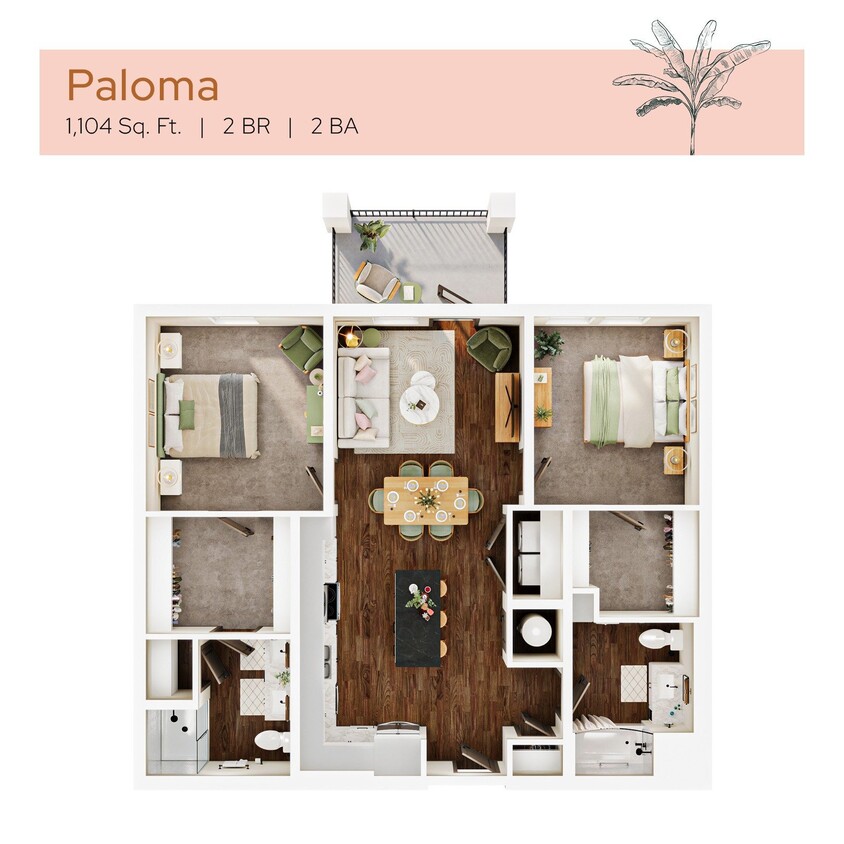 Floor Plan - Paloma