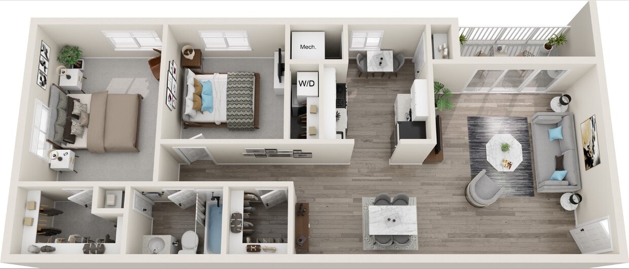 Floor Plan - The Hepburn