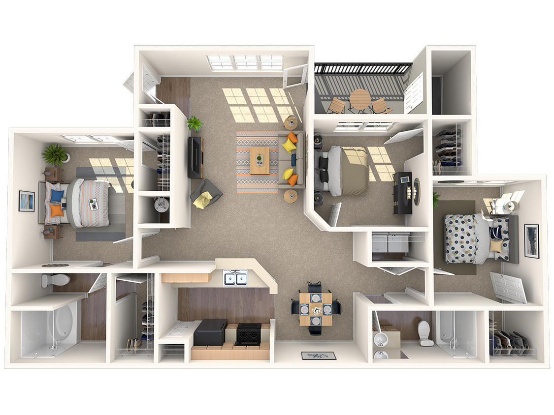 Floor Plan -  Canterbury	