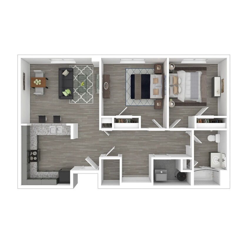 Floor Plan - 2 Bedroom