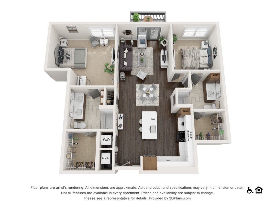 Floor Plan - B2- Garnet
