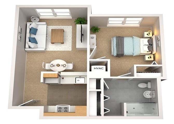 Floor Plan - Dorchester - Dover | Income Restricted Affordab...