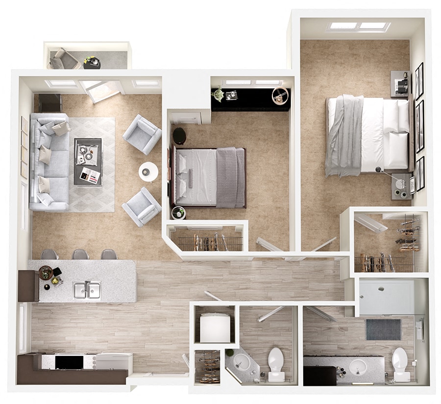 Floor Plan - 2x1.5 - C3