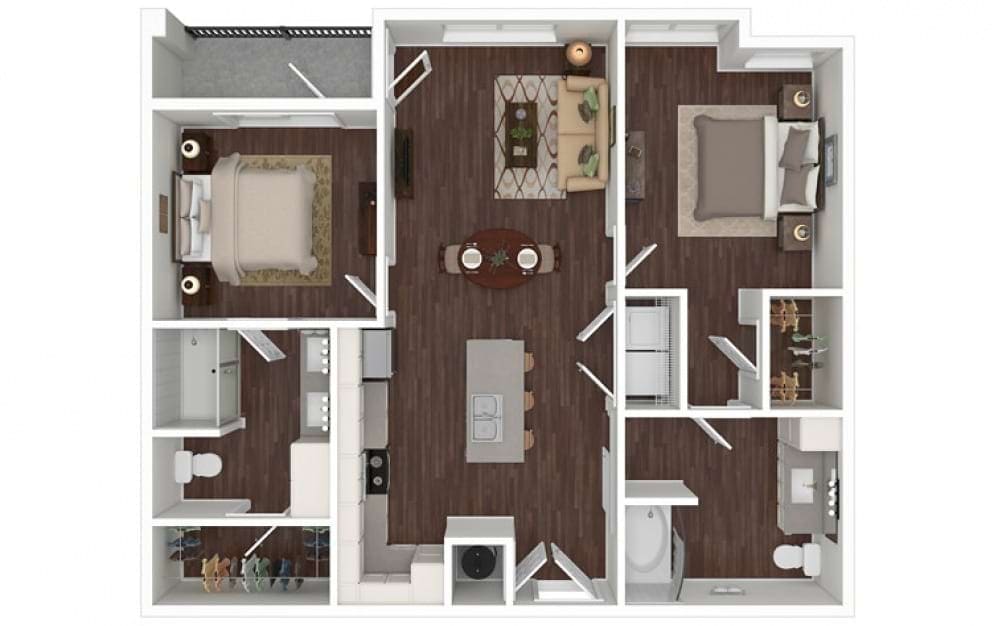 Floor Plan - Dune North