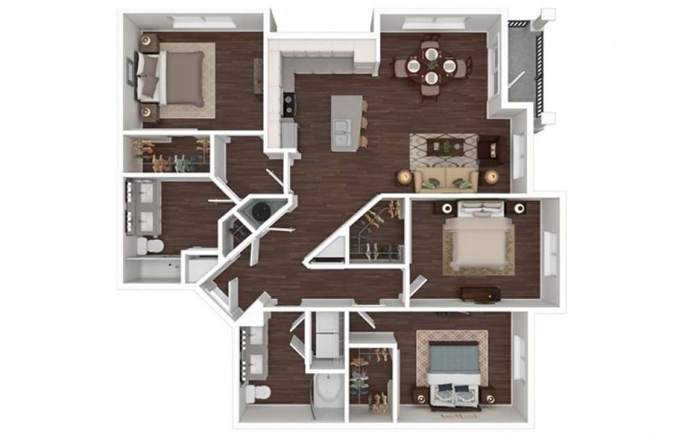 Floor Plan - Sand Dune North