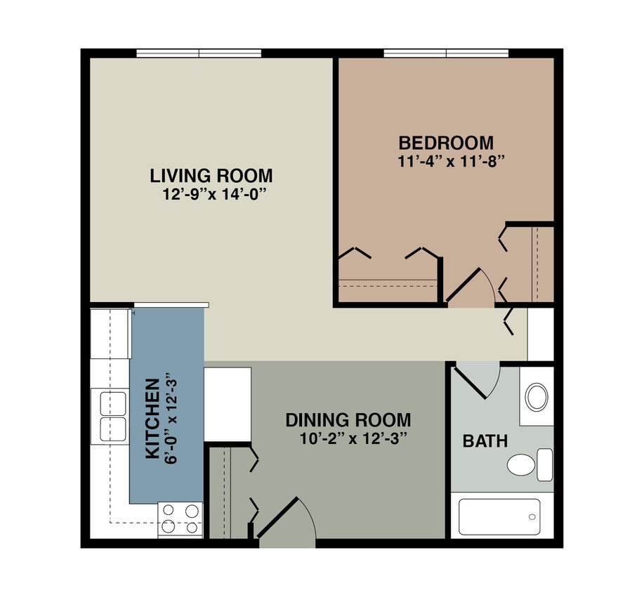 Floor Plan - 1A