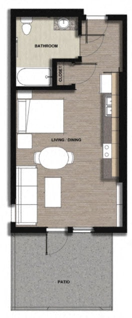Floor Plan - Studio Type A