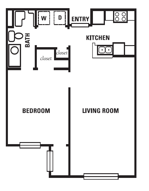 1BR/1BA - 1BR/1BA