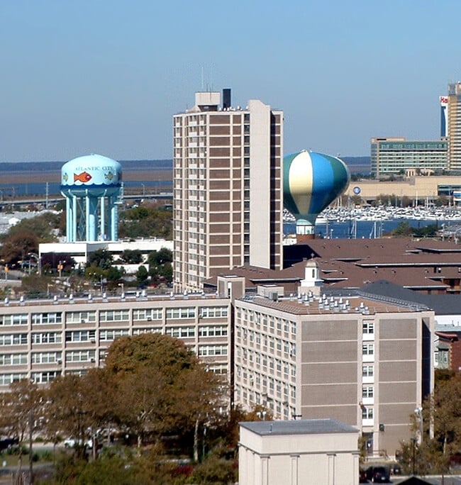 View from the south - Shore Park High Rise Apartments
