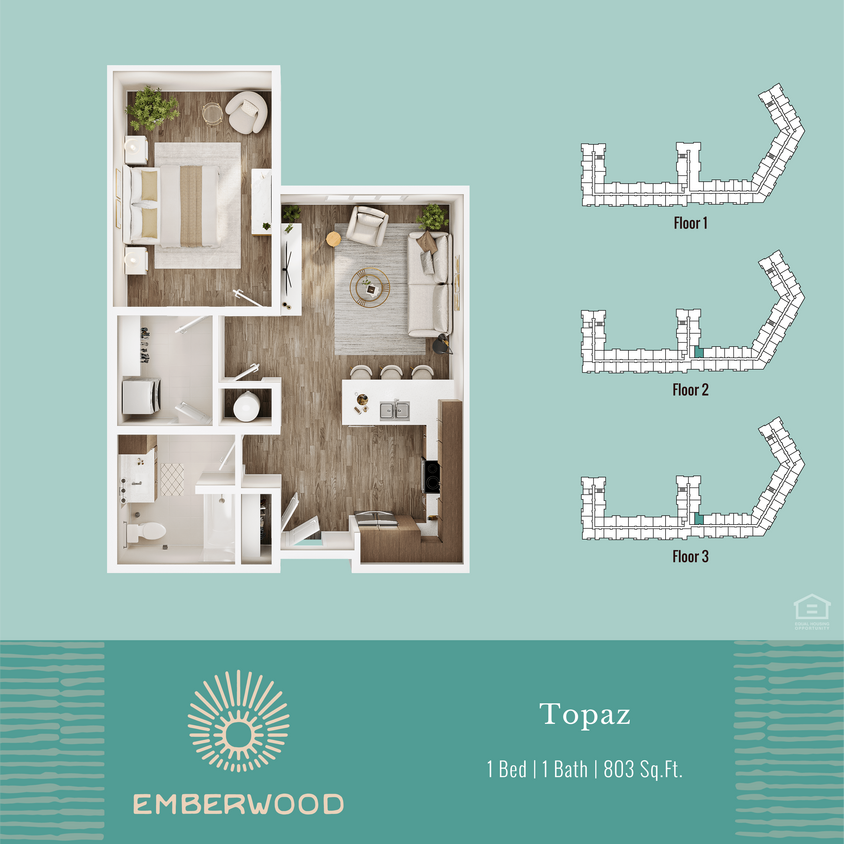 Floor Plan - Topaz