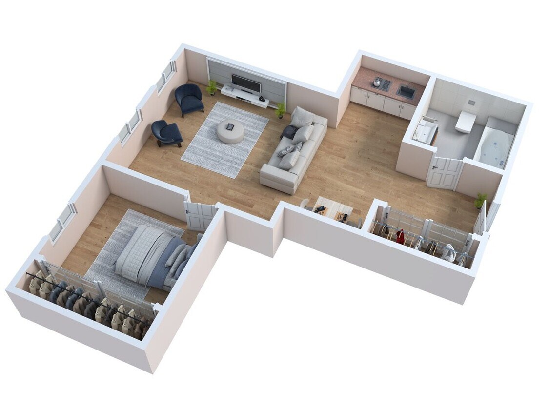 Floor Plan - The Aria