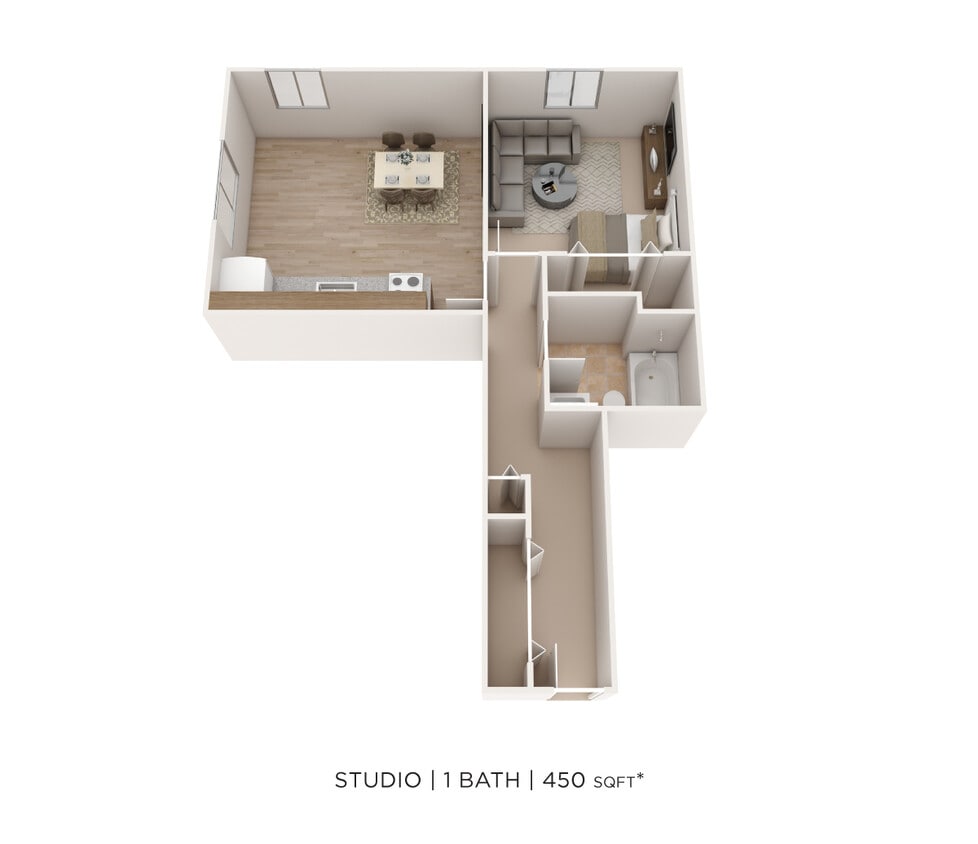 Floor Plan - Studio