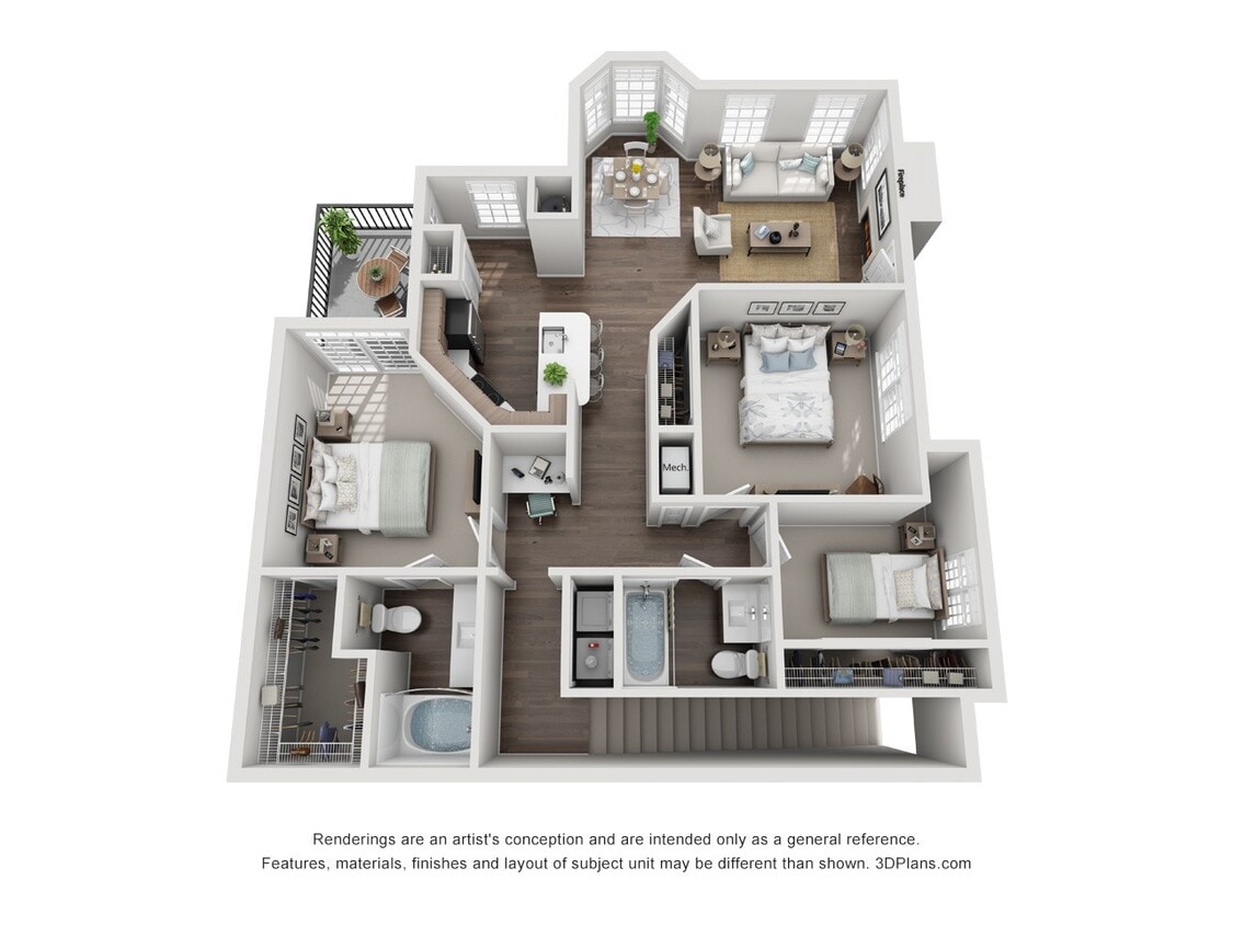 Floor Plan - 3A