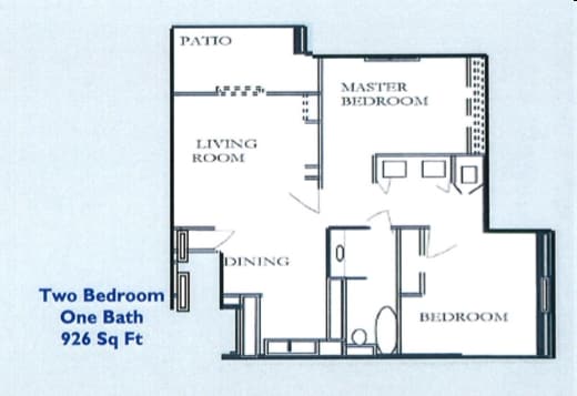 2BR/1BA - Your next home
