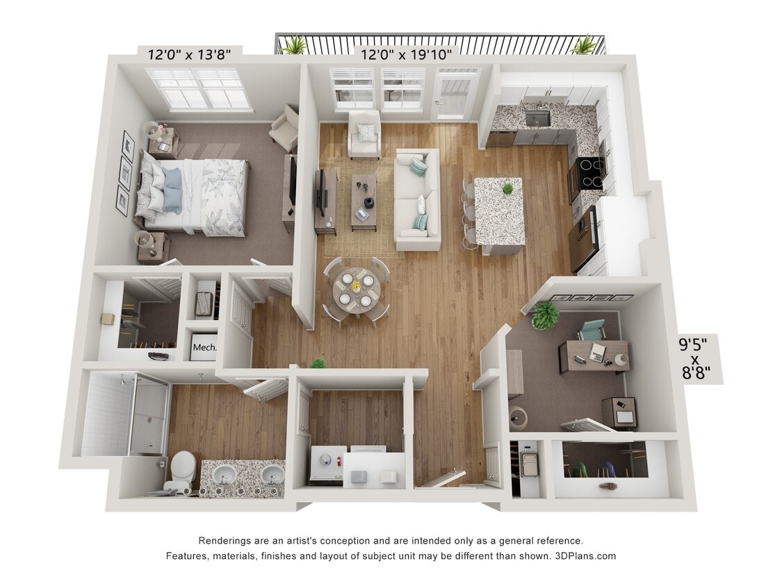 Floor Plan - A4 - Opal