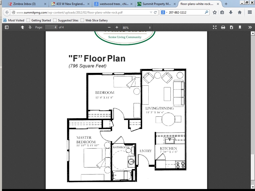 F - 2 Bedroom