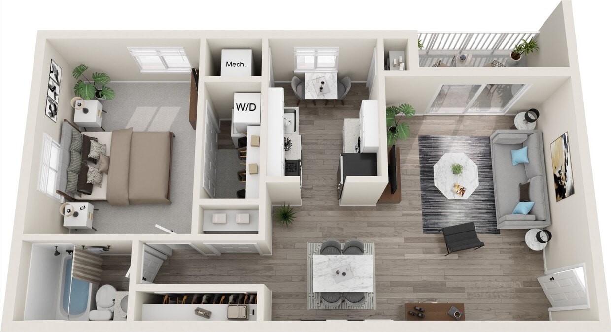 Floor Plan - The Monroe II