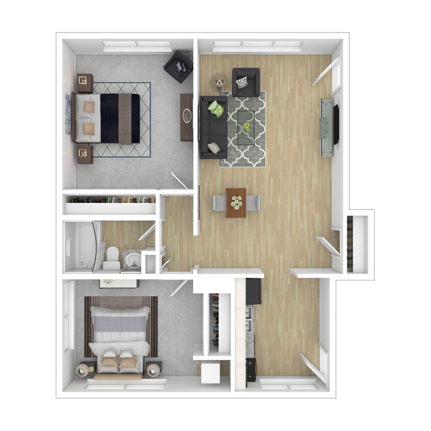 Floor Plan - P2BR1BAS