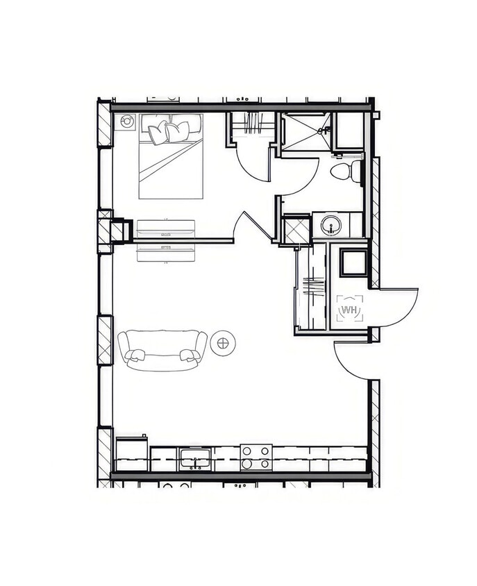 Floor Plan - 1a1tH