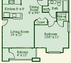 1BR/1BA - 1 bedroom 1 bath 