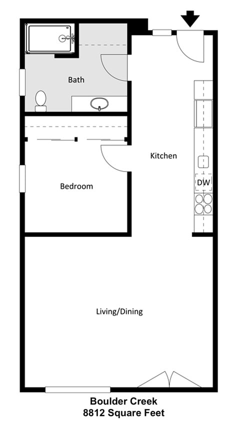 Floor Plan - Boulder Creek