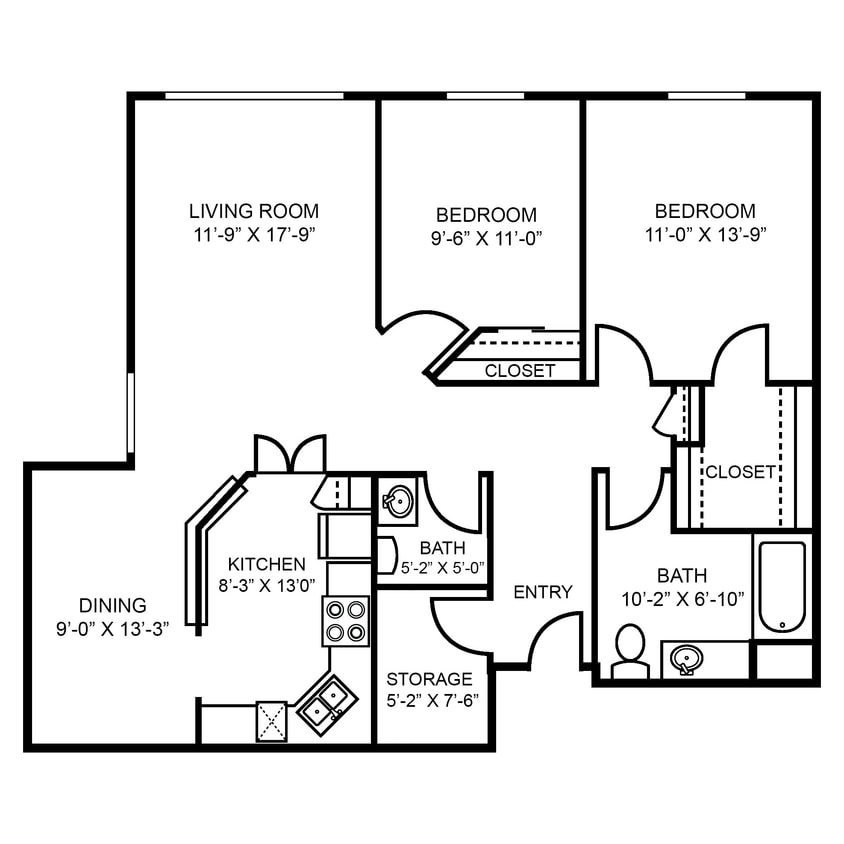 Floor Plan - Marigold 60