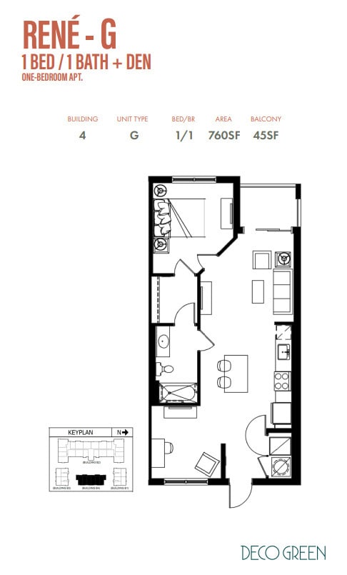 Floor Plan - Rene G / Den