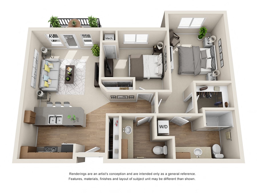 Floor Plan - 2x1.5 - C5