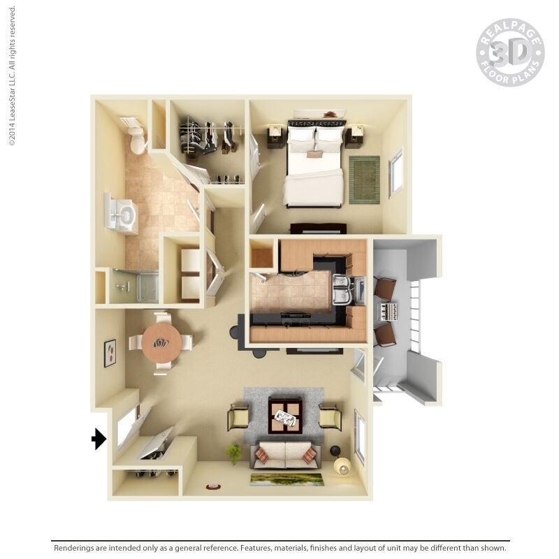 Floor Plan - The Hampton