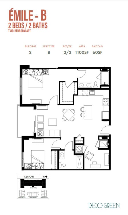Floor Plan - Emile B / Den