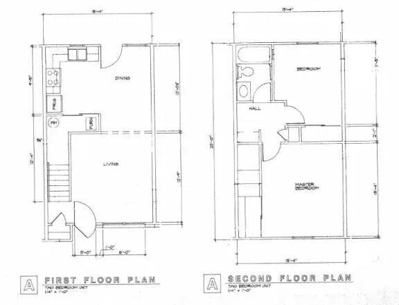 Floor Plan - 2x1