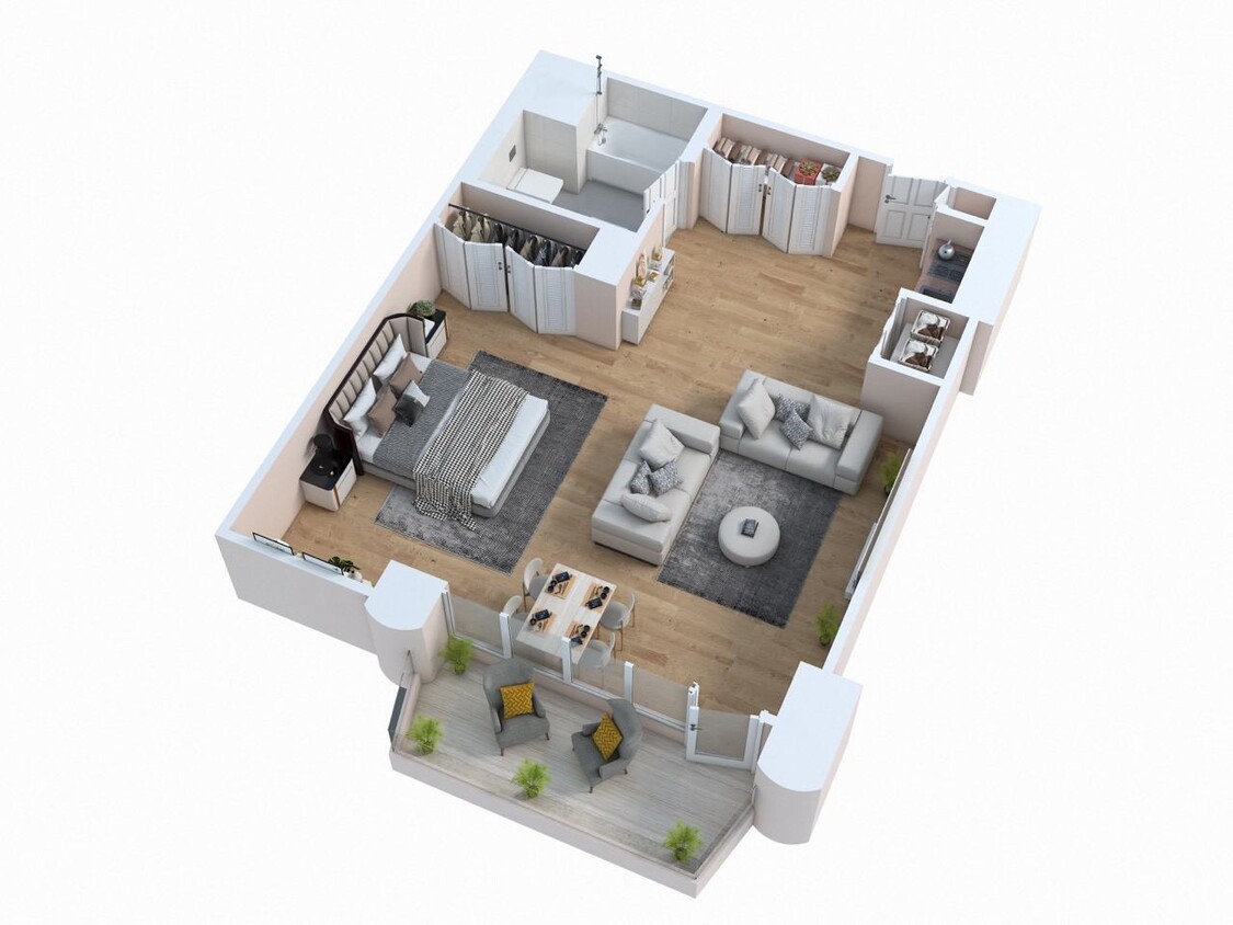 Floor Plan - Studio