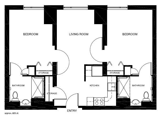 2BR/2BA - 2BR / 2BA Both 62+ A Must