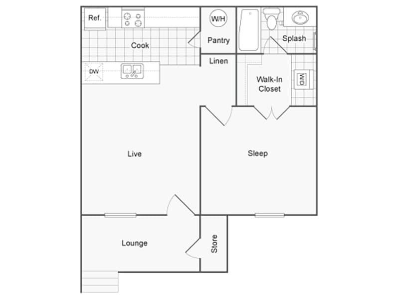 Floor Plan - Slate Renovated