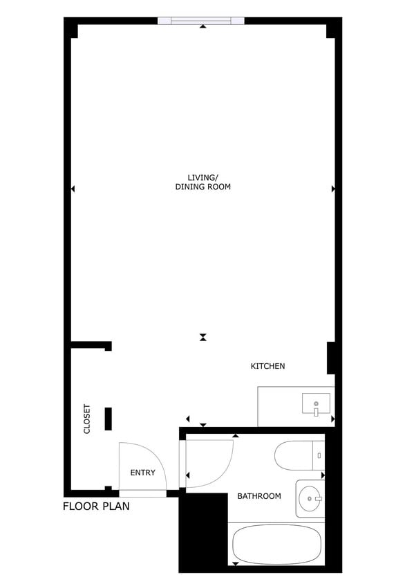 Floor Plan - Studio 001