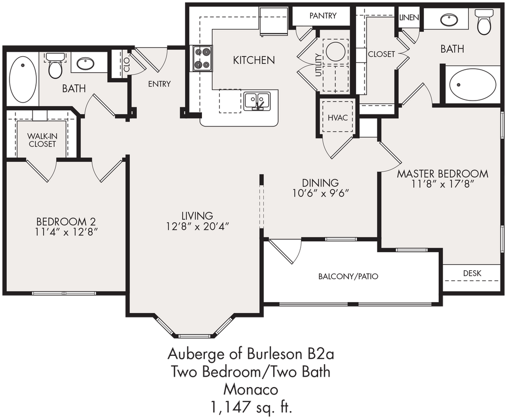 Floor Plan - B2a HC