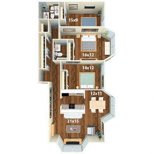 Floor Plan - Kennington