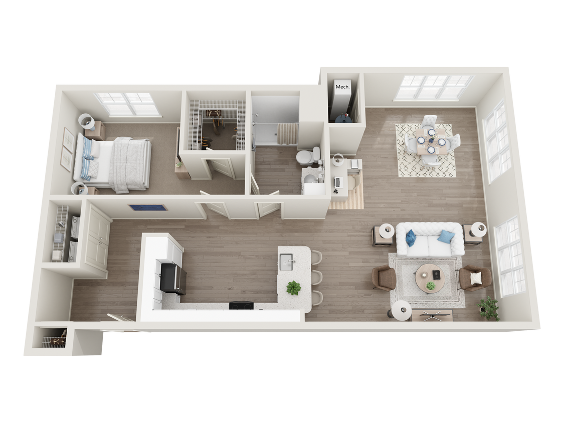 Floor Plan - The Roanoke