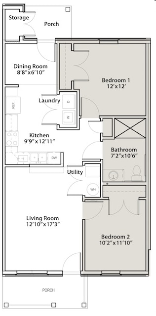 Cottage - Cottage 2 Bedroom