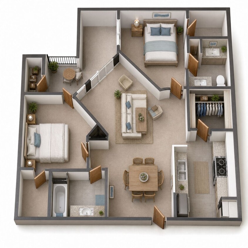 Floor Plan - Bluebonnet
